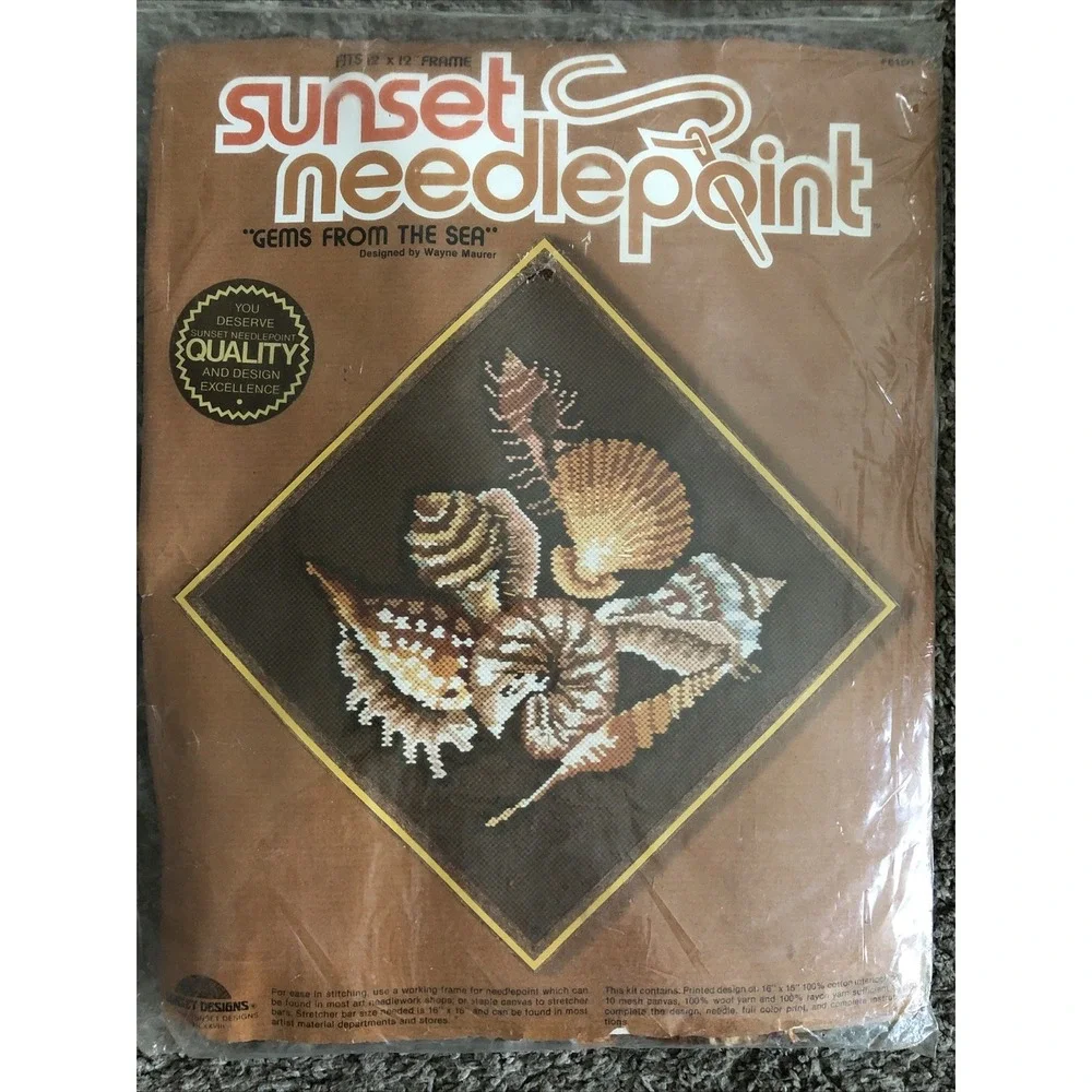 Sunset Designs Needlepoint Kit  